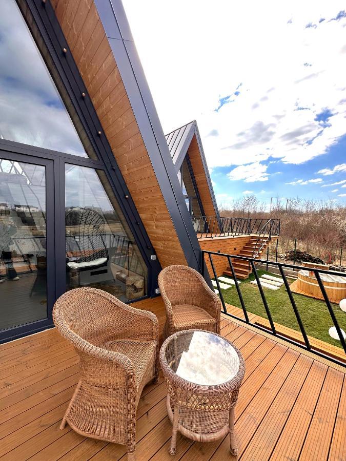 A-By The Lake - Private A Frame Villas Caciulati Exterior foto