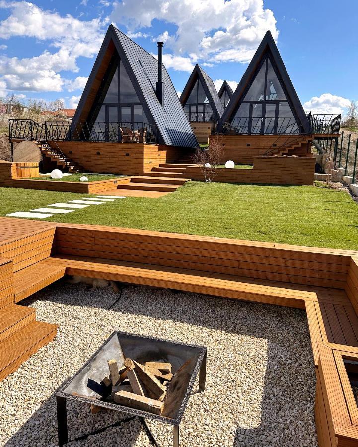 A-By The Lake - Private A Frame Villas Caciulati Exterior foto